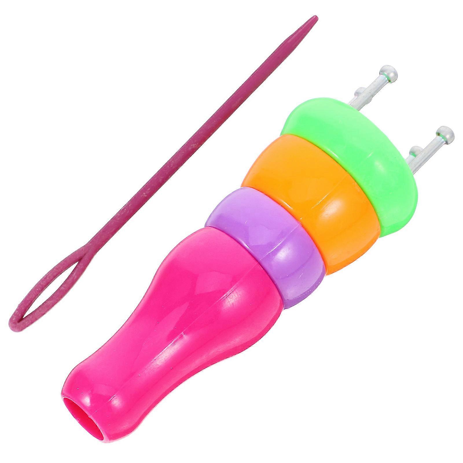 Wool Knitting Tool Plastic Knitting Machine for DIY Craft 8Pcs