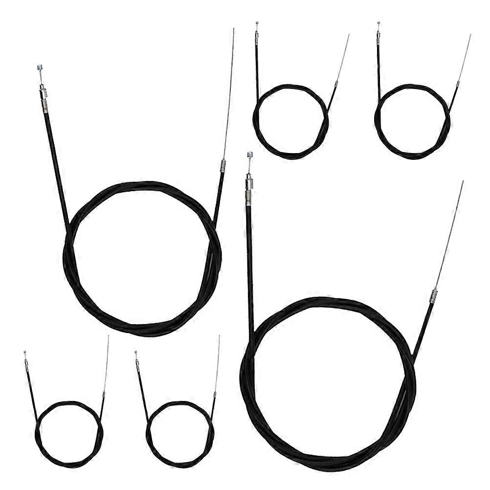 Brake Cable Kit For Mountain And Road Bikes Precision Engineered Universal Fit Daily Use Black 4Set