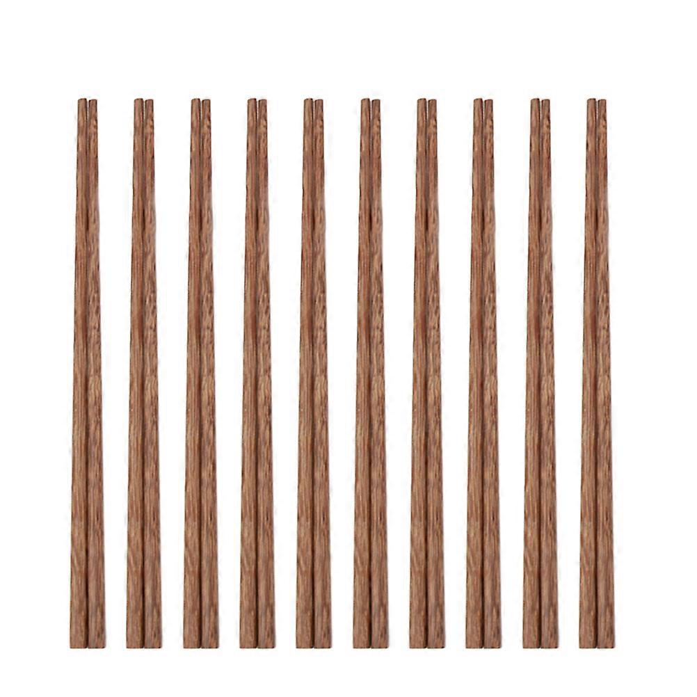 Reusable Cooking Chopsticks Wood Chopsticks for Eating Use 30Pairs