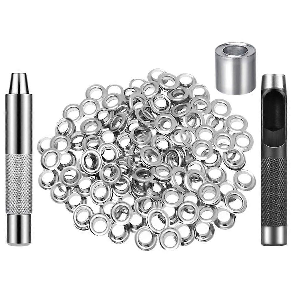 Grommet Eyelets Kit Assorted Color Ideal For Sewing Projects Curtain Awning Clothing With Preventing Fraying 1 Set