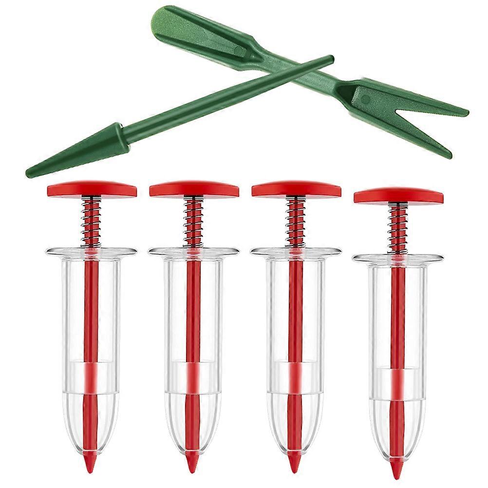 Seed Planter Tool Gardening Accessories for Sowing 5Sets Hand Seeder
