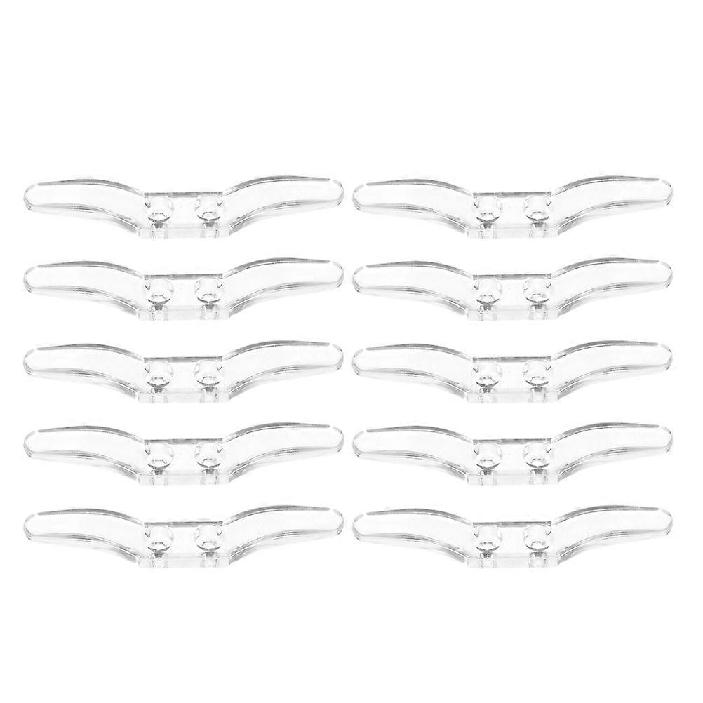 Roller Curtain Positioning Hook Blind Cord Holder for Window with 40Pcs Cleats