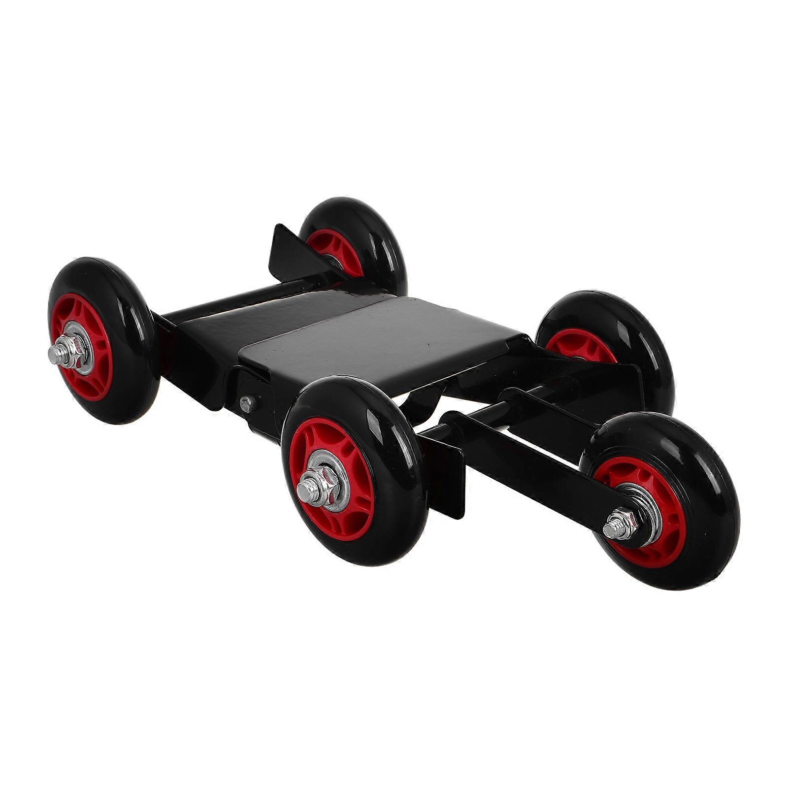 Wheel Dolly Jack Moving Assistance Portable Design For Riders Heavy Duty Iron 11.4×6.5×2.8in 1Pack