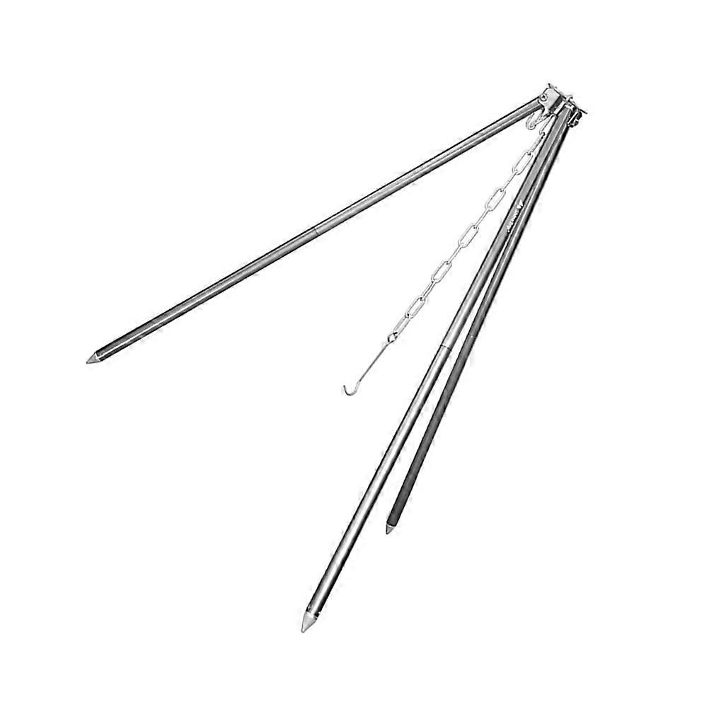 Camping Cookware Holder Bonfire Tripod for Cooking Use 1Set Aluminum Alloy