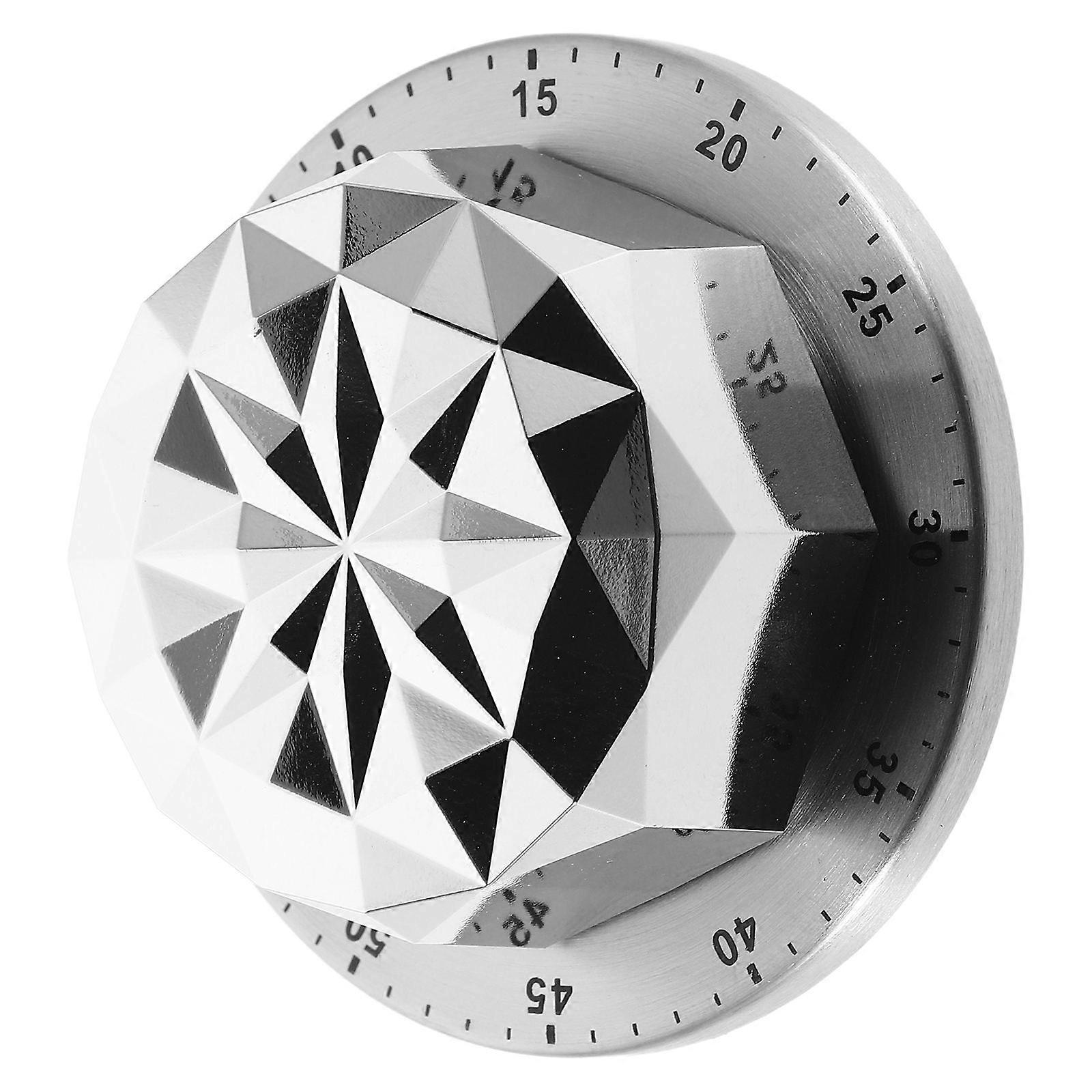 Kitchen Timer Stainless Steel Mechanical Timer for Cooking Tasks User Friendly