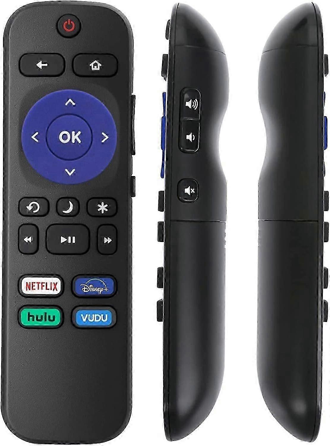 2025 Newest Onn Roku Smart Sound Bar Replacement Remote 100002421 Built-in