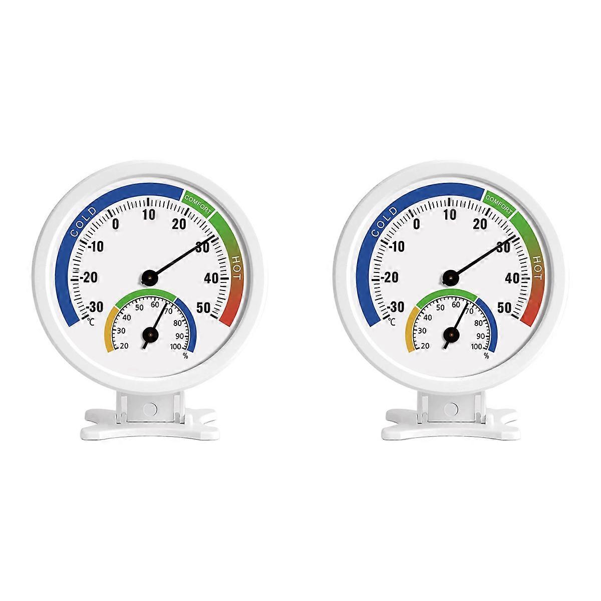 Hygrometer Thermometer Indoor Outdoor Moisture Thermometer 3Inch