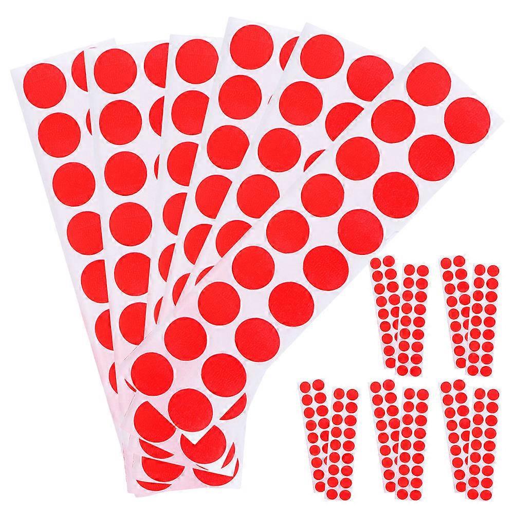 Sports Target Pasters Round Sticker for 2Sets of Red Self-Adhesive Labels