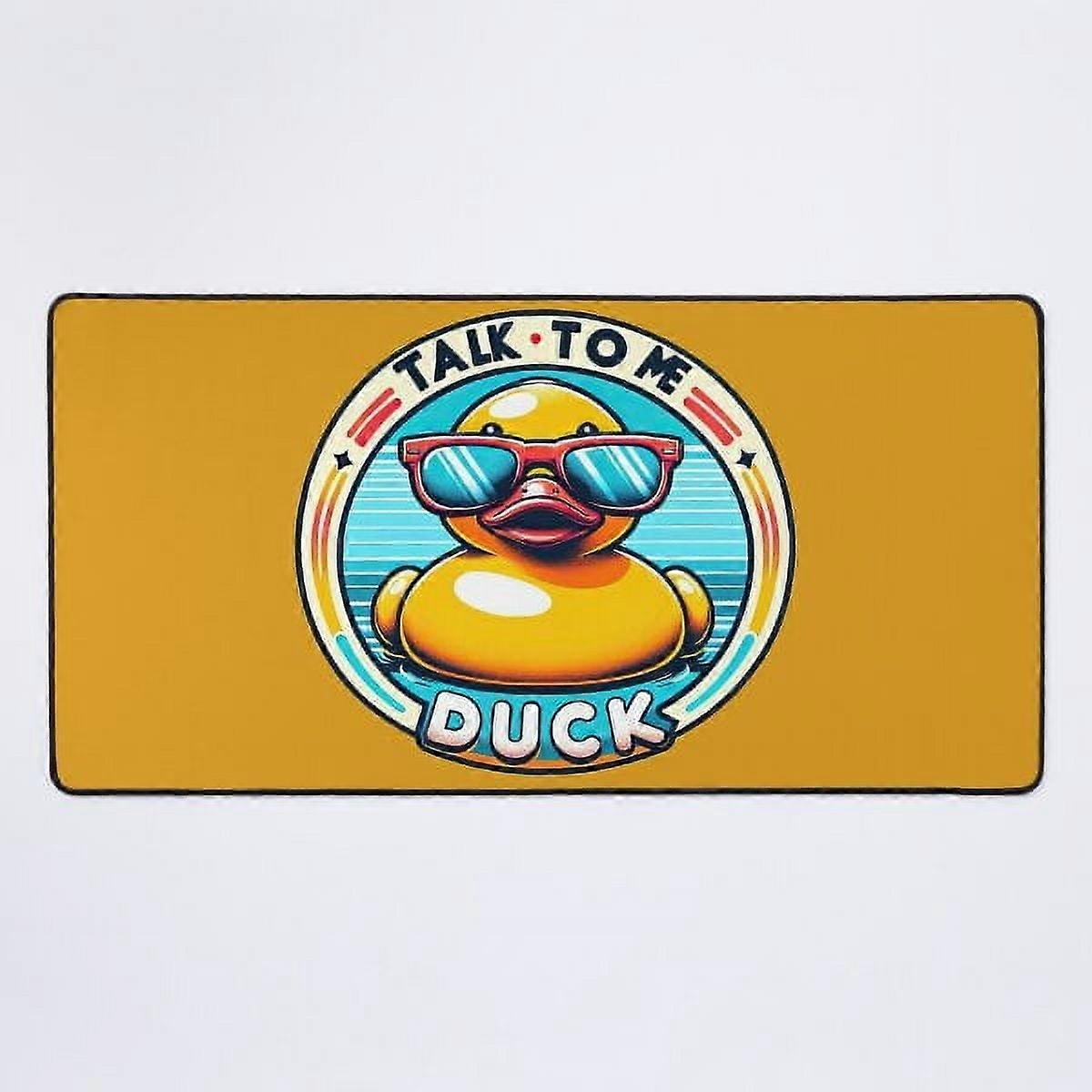 A NEW Debugger Duck: The Quack-tastic Coding Companion Desk Mat