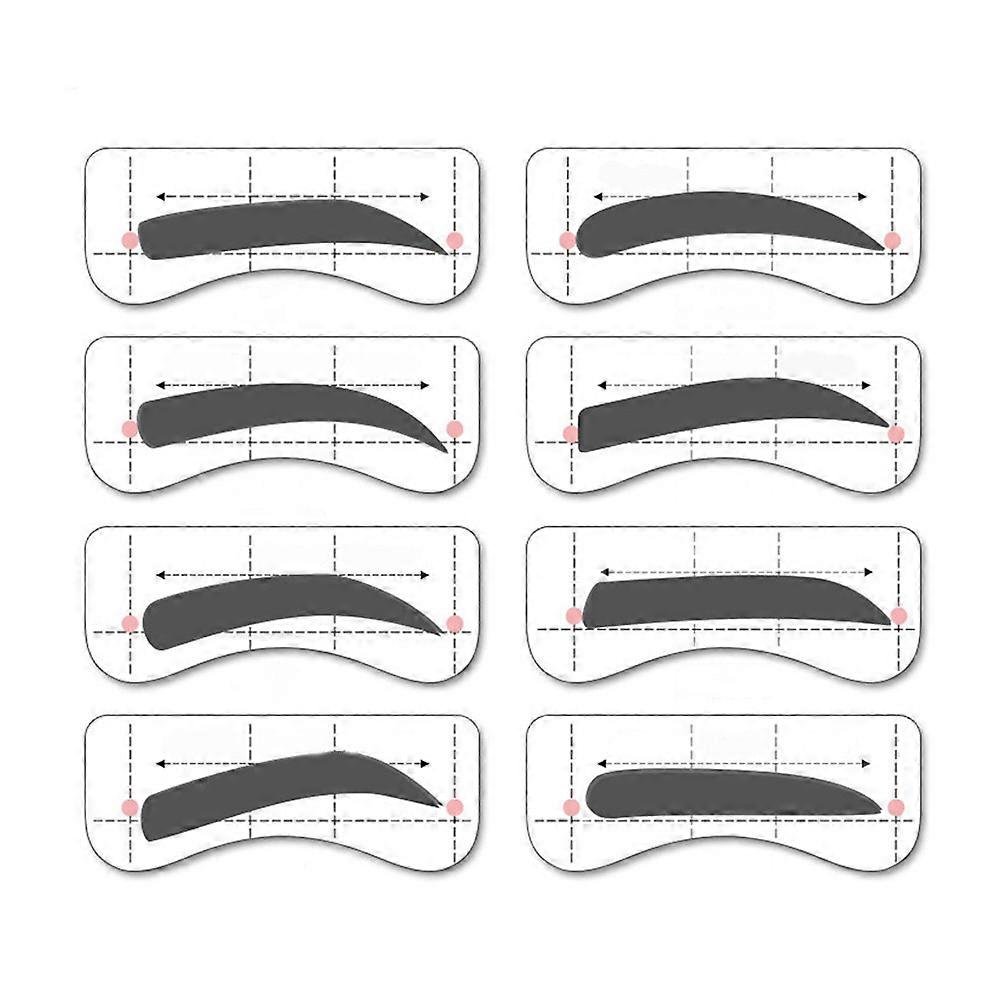 Eyebrow Makeup Tools Eyebrow Stencils for Fast Drawing 96Pairs