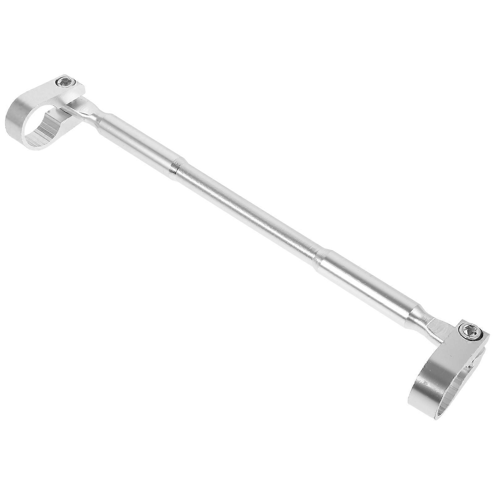 Motorcycle Handlebar Replacement Balance Bar for Motorcycle One Piece Silver