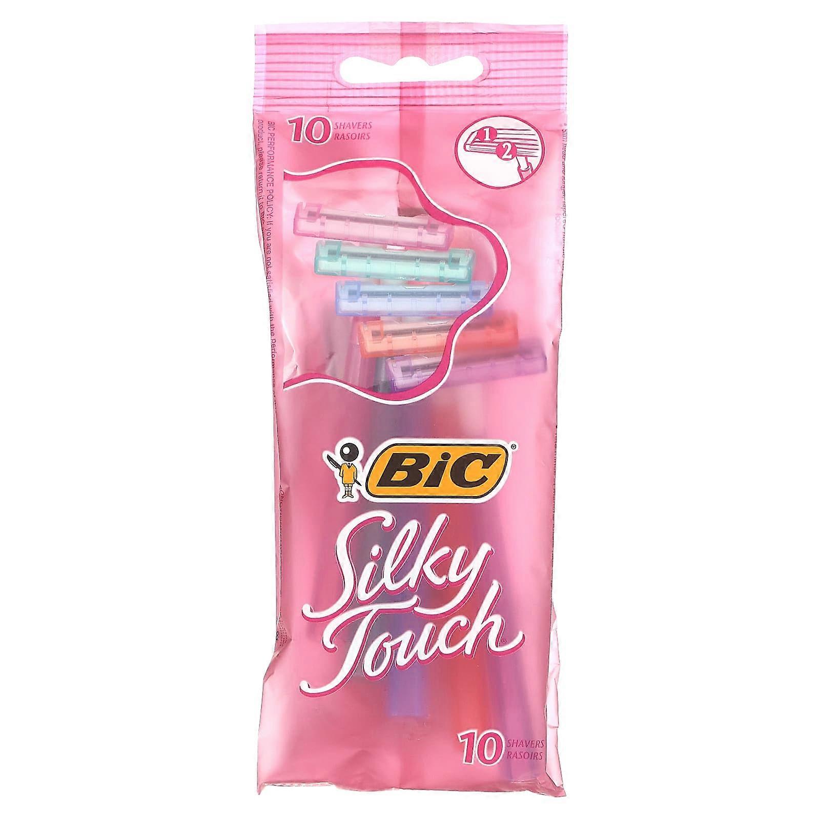 Silky Touch Disposable Razors, 10 Razors