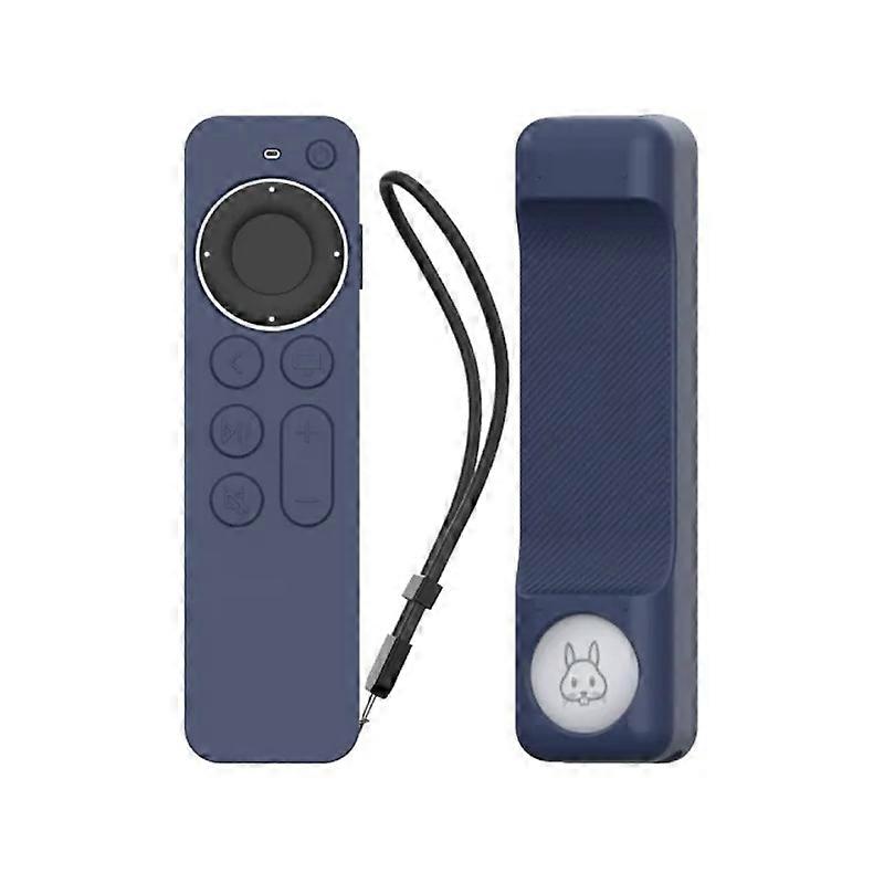 For Apple TV Siri Remote 2/3 Remote Control Protective Case PT165 (Blue)