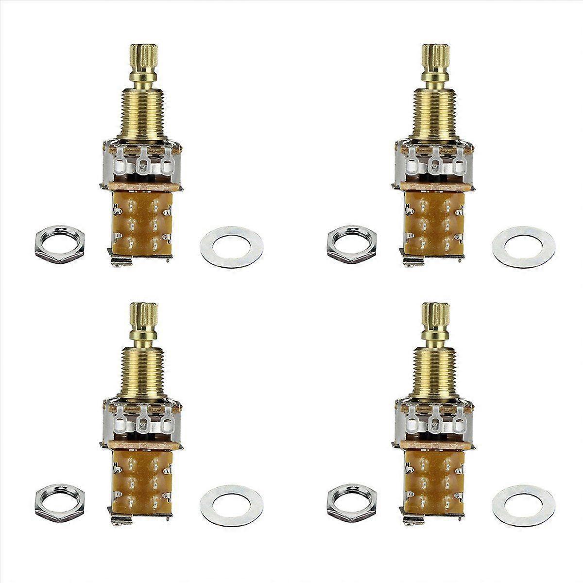 1Pcs Guitar Push/Push Potentiometer Short Shaft Push Push