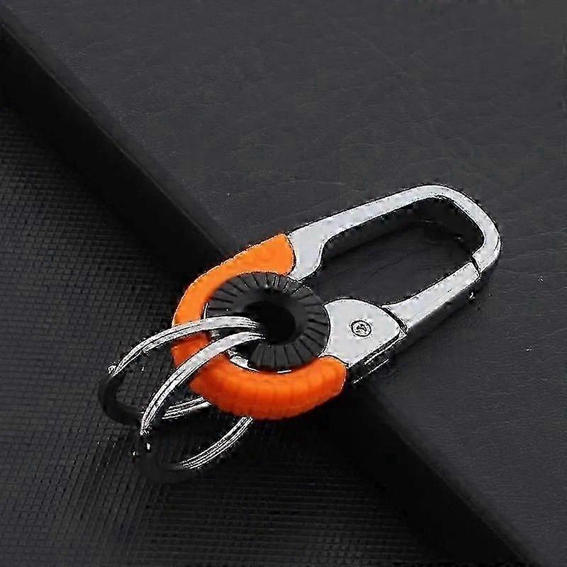 Orange Robust Little Car Keychain