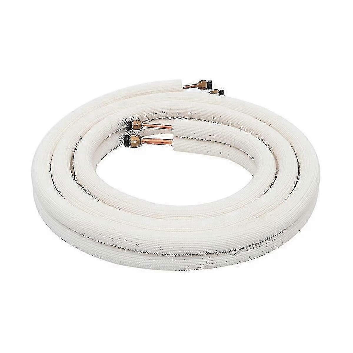 3 メーターエアコンペアコイルチューブ 1/4in 3/8in 絶縁銅線セットエアコン部品