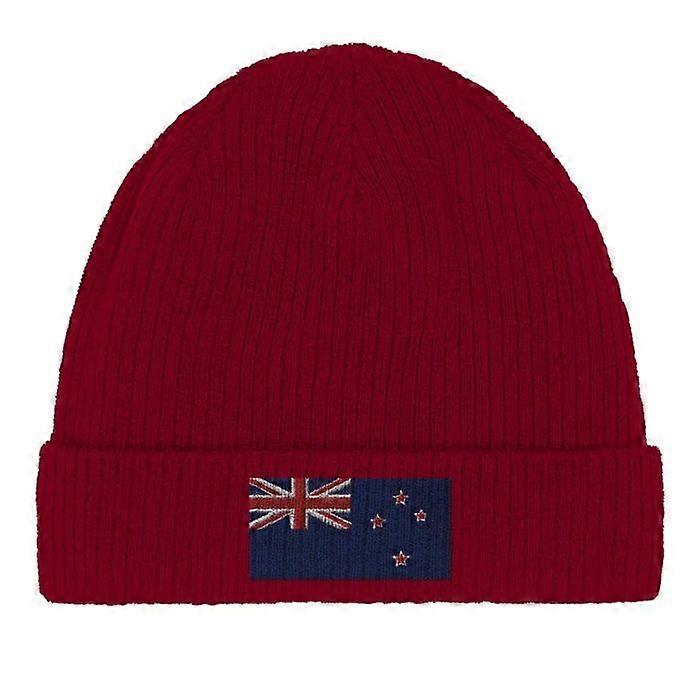 New Zealand Flag Cap in Red