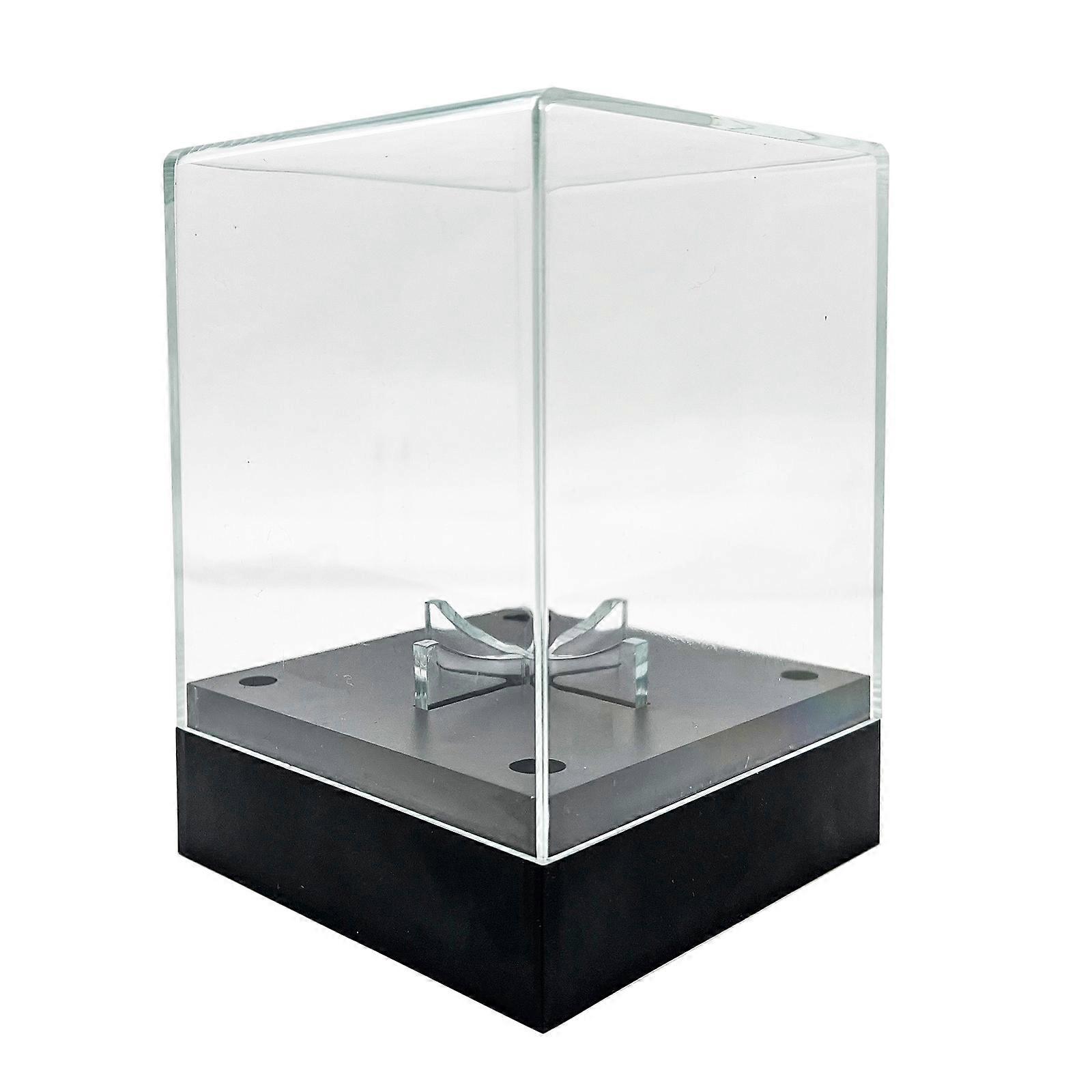 Acrylic Baseball Softball Display Case With LED Color Changing Light For Sports Memorabilia and Collectibles Multicolor