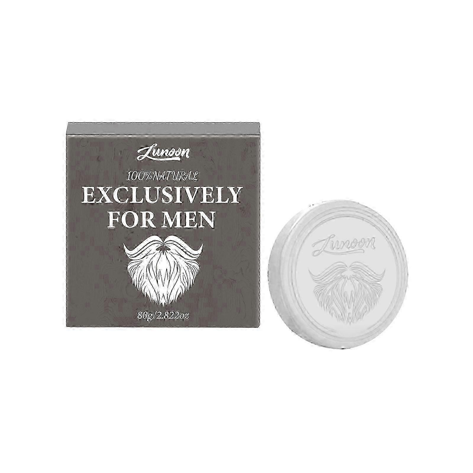 Gentle Softening Beard Foam -  Shaving Soap for Men's Beard 80g