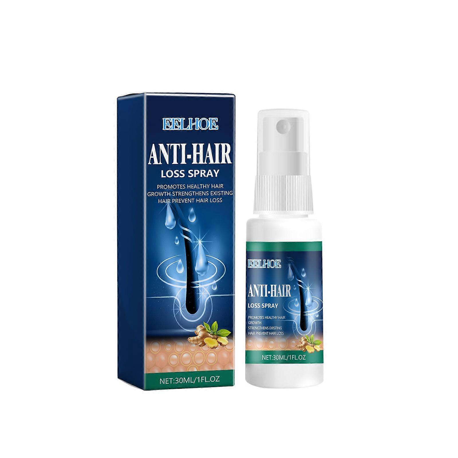 Hair Dense Spray Contains Extractive Of Ginseng's Root, Ganoderma Lucidum Extract, Ginger Root Extract