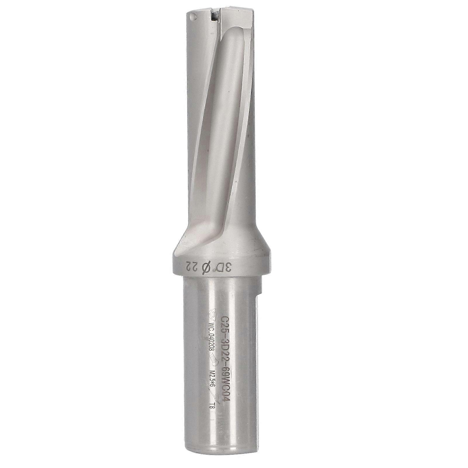 U Drill Tool Holder Carbide CNC Tool Holder Lathe Accessories C25‑3D22‑69WC04 25mm