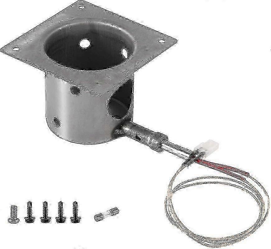 Ignitor replacement kit compatible with Traeger pellet grill with fire pot