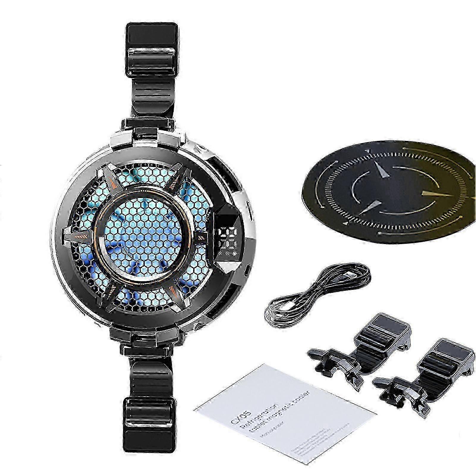 Tablet Radiator Speed Adjustable Enlarged Cooling Area Low Noise Compact Size Semi-Conductor Phone Tablet Cooling Fan