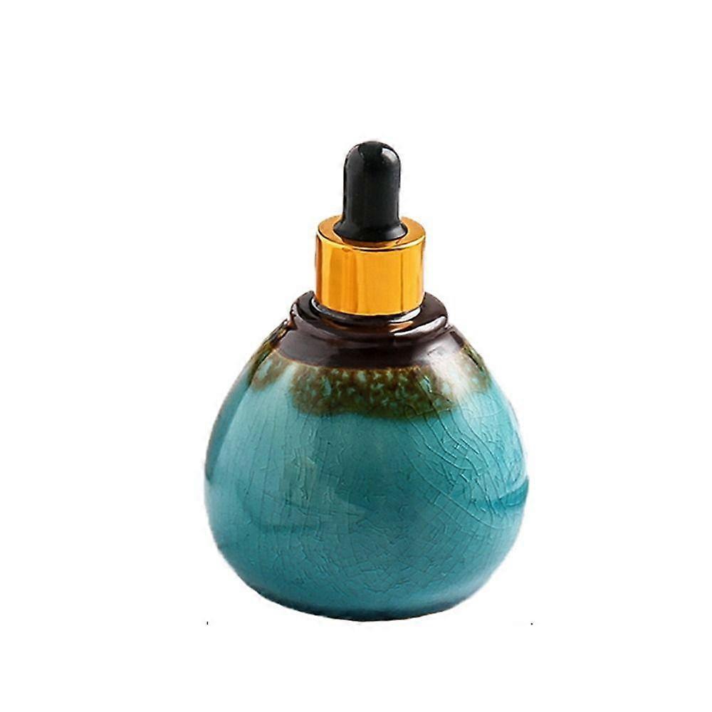 Container Refillable Bottles Ceramic Dropper Bottles Essential Oil Bottle Aromatherapy Diffuser