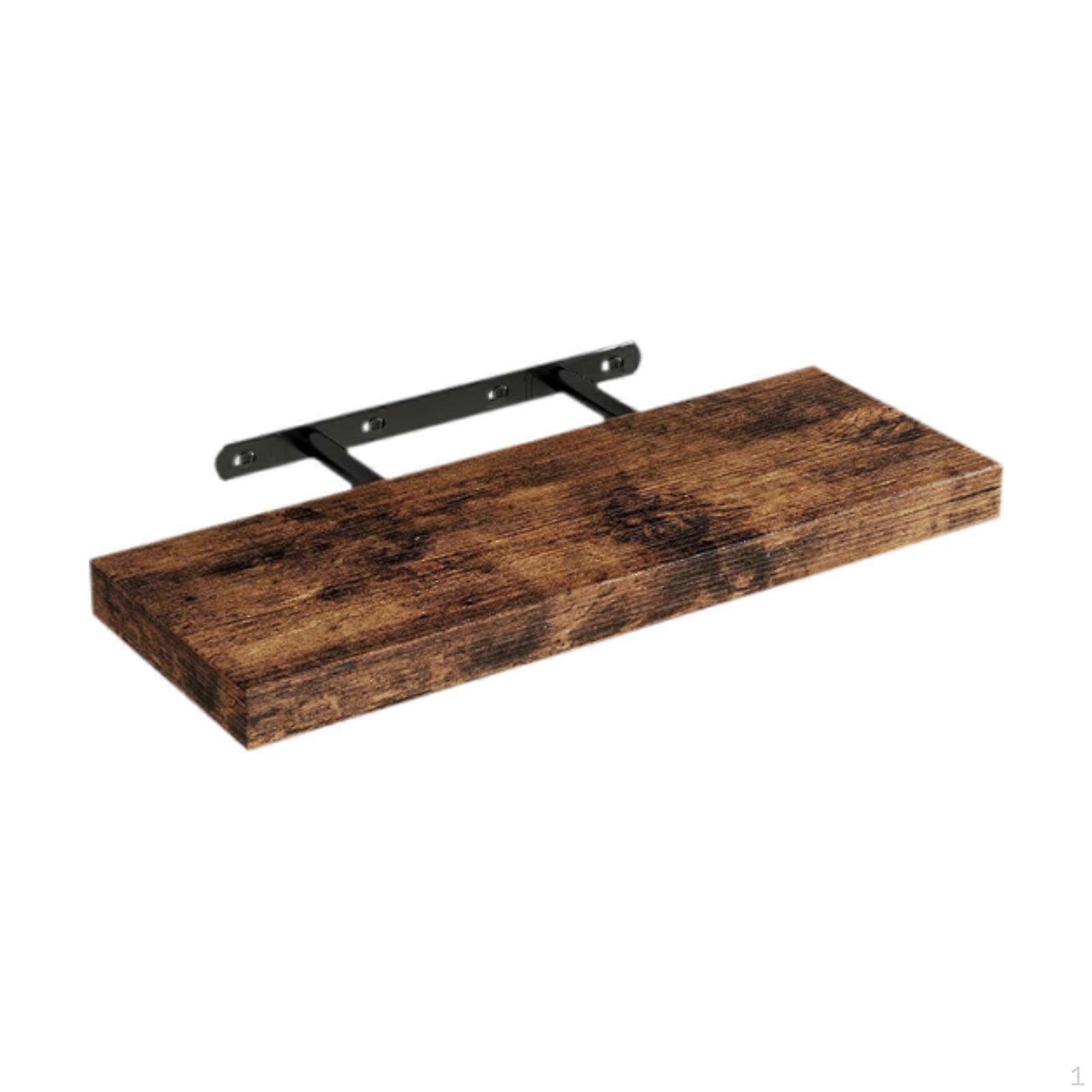 Shelf for Wall Mounted Wood Shelf,Multipurpose Decorative with Invisible Bracket Bedroom