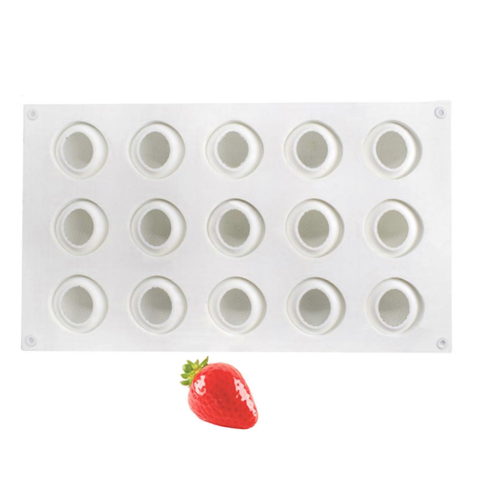 3D Fruit Shape Molds Crafted From Durable Silicone Ideal For Romance Dessert Candle Making And Baking Creation Multicolor