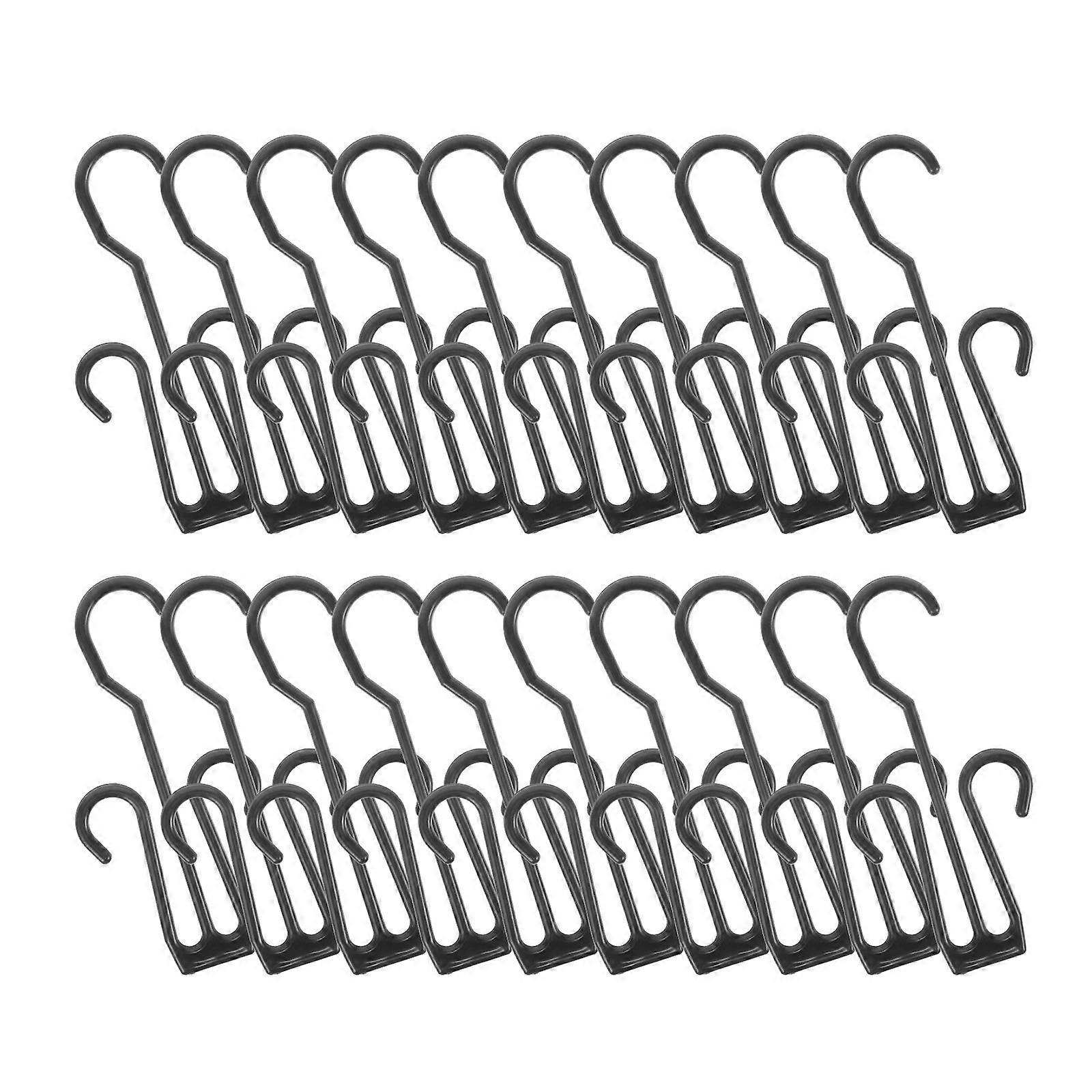 Plastic Shoes Hanger Drying Rack Organizer for Shoe Storage 36Pcs Set