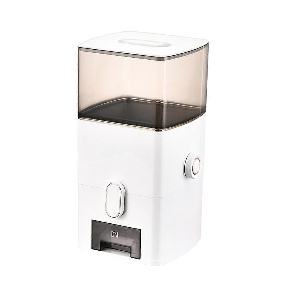 Rice Dispenser 5 Lbs Or More, Sealed Moisture Proof Cereal Storage Canister Kit, Grey One Size Bucket