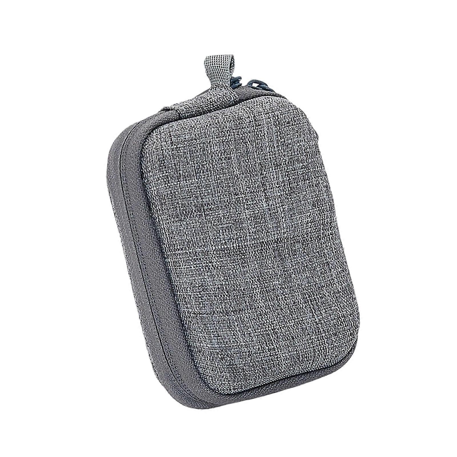 Compact Lightweight Protective Case For Action Camera Water Resistant Shell With Interior Padding And Zippered Closure Multicolor