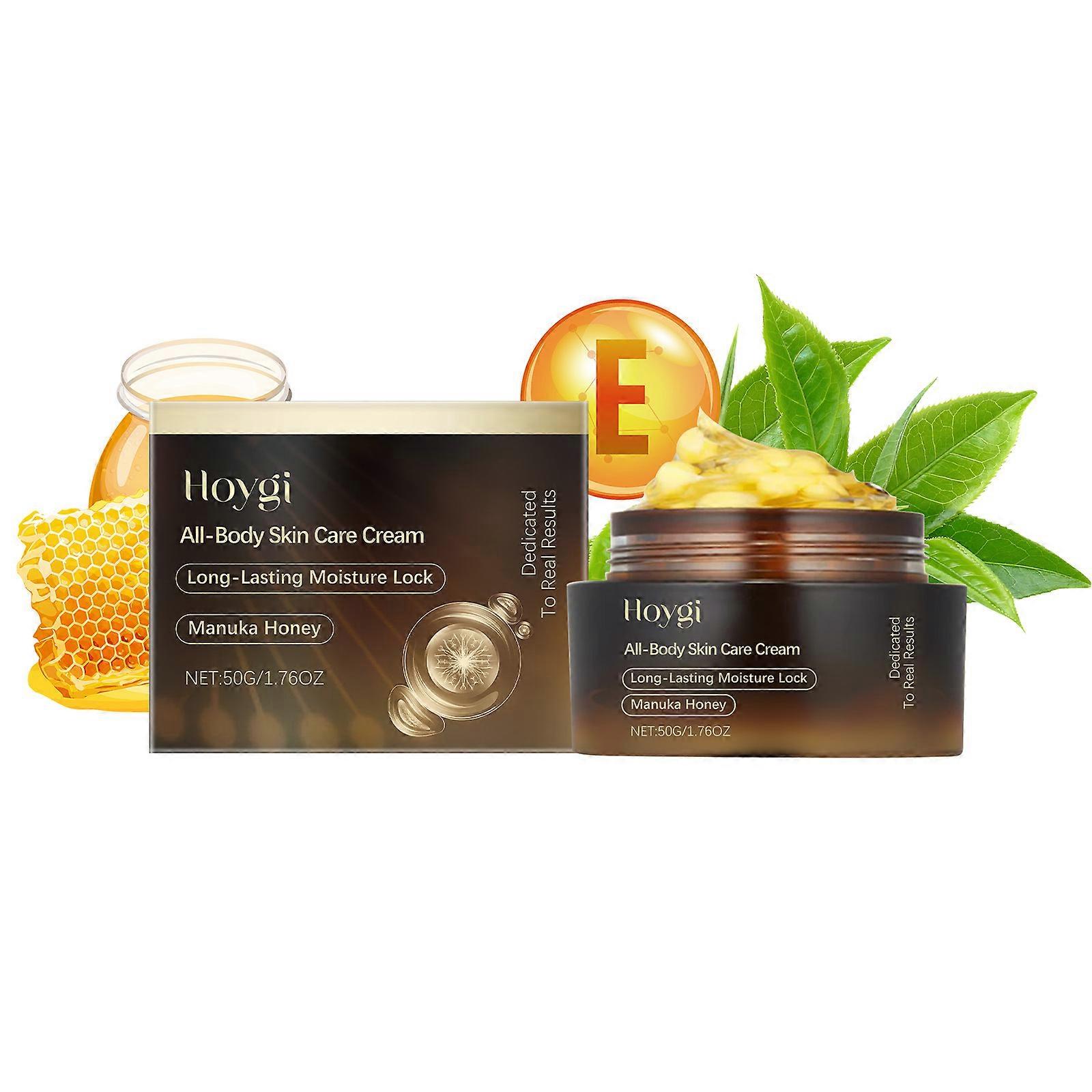 Hoygi Brightening Hydrating Cream – 50g/1.76oz Face & Body Formula, Suitable for All Skin Types