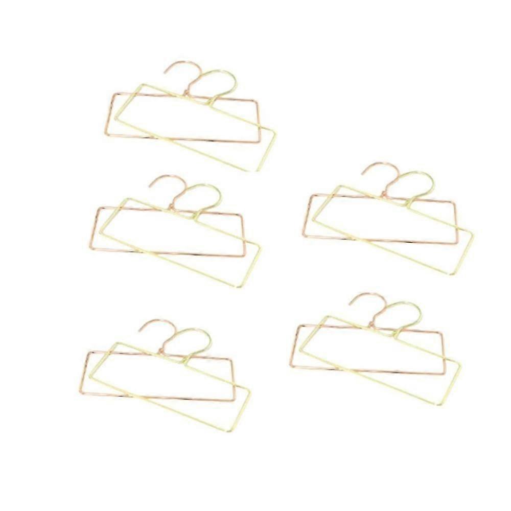 Iron Square Scarf Ring Hanger Belt Rack Closet Organizer