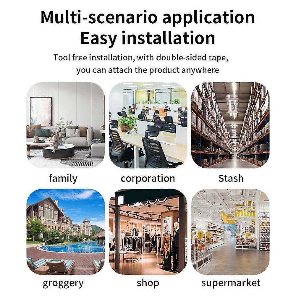 Tuya Smart Home Wireless Alarm System Sound and Light Alarm Sensor Detector Intelligent USB Powered Sensor Zigbee