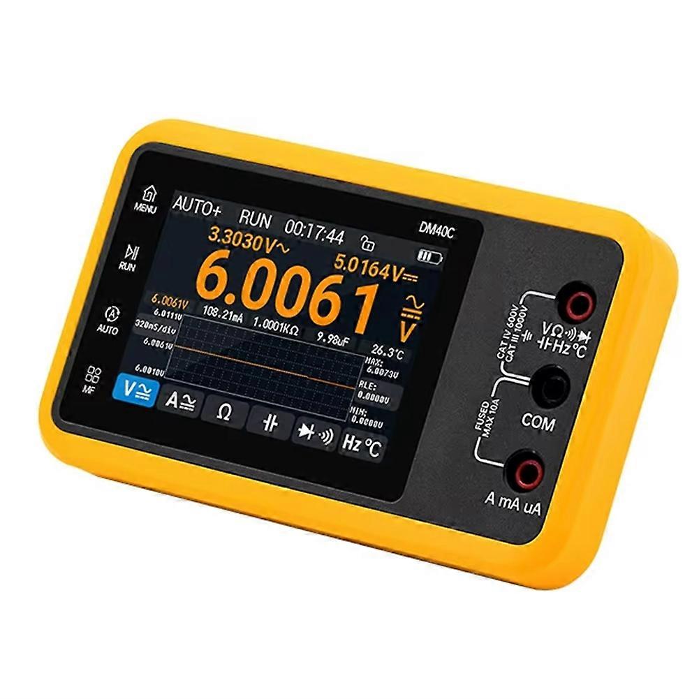 DM40 Digital Oscilloscope Multimeter Signal Generator 3-in-1 50M Sample Rate Voltage Diode Handheld Automotive Tools,E