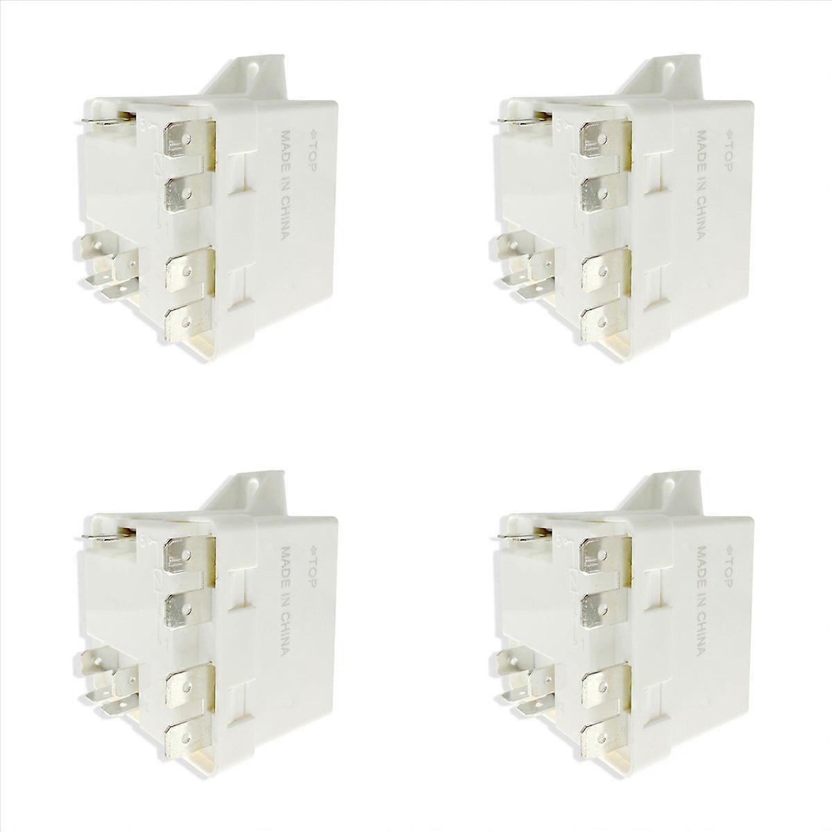 4X Relay Compatible with Leer 35A Potential Relay for Refrigeration, HVAC Systems - Compatible with 