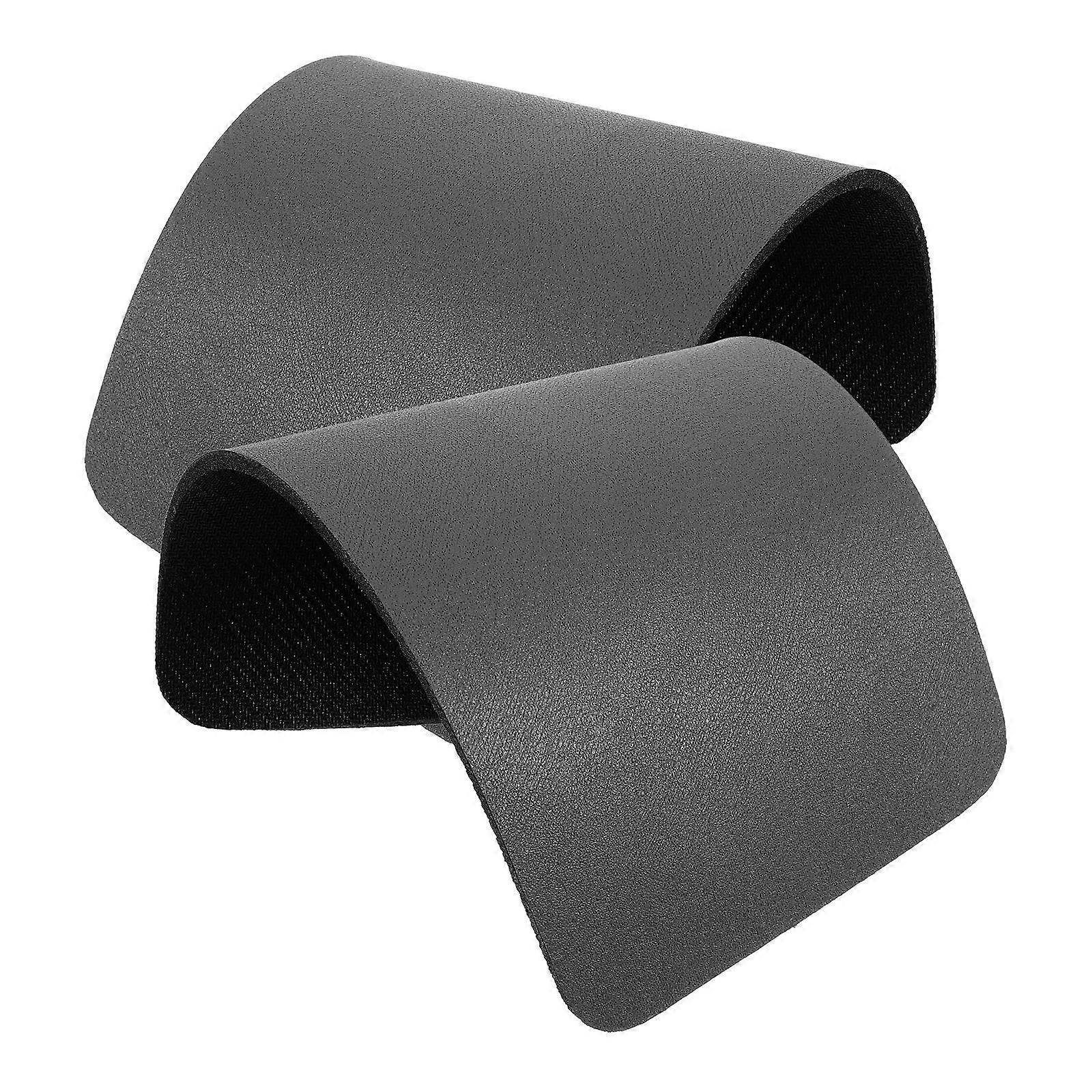 Drip Catcher Water Mat 2Pcs Rectangular Drip And Drain For Home Environment Dark Grey Pu Zeolite Rubber