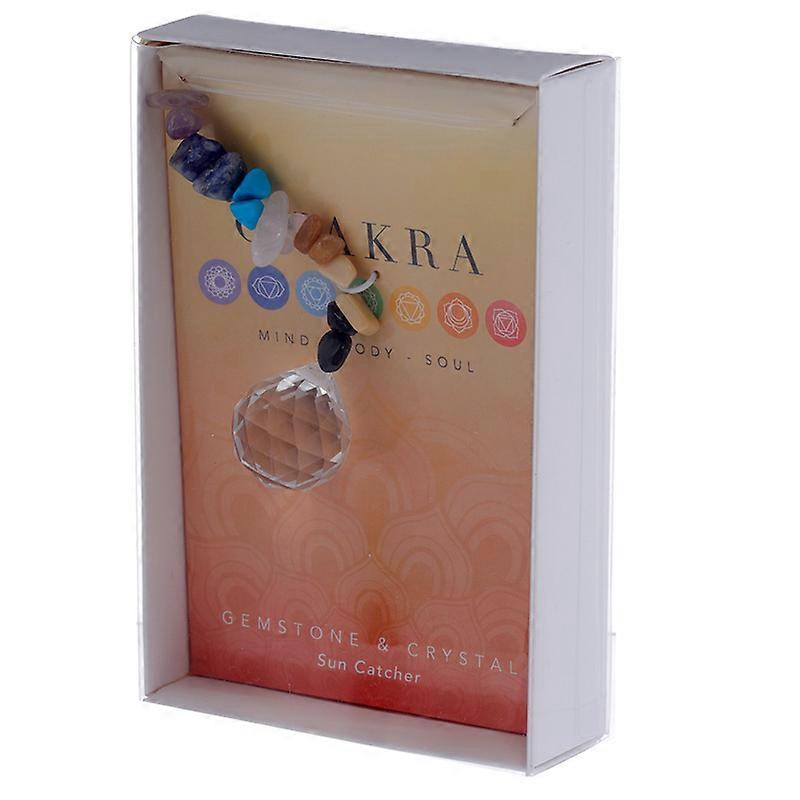 Gemstone Suncatcher - Crystal Chakra 1 Pack