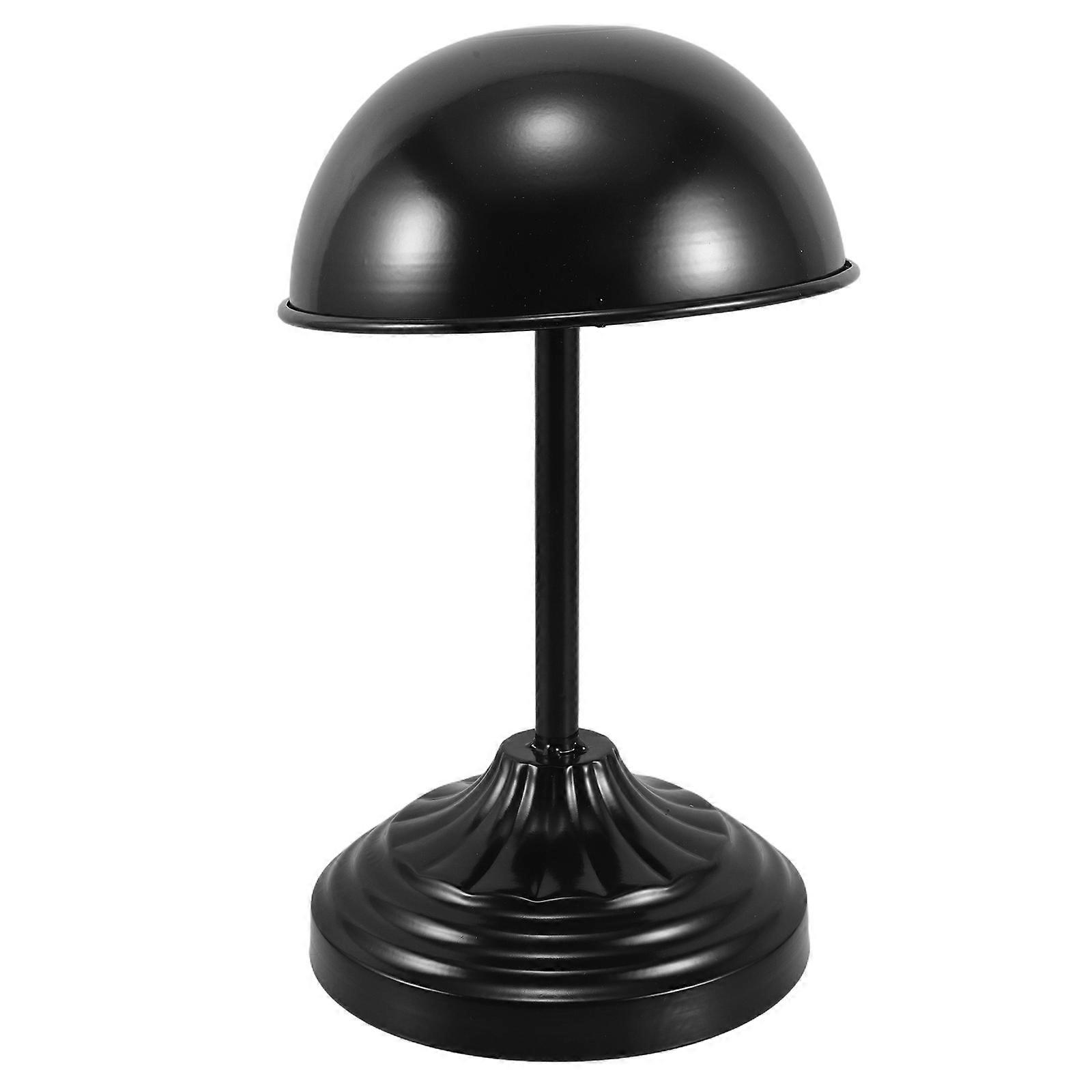 Hat Storage Iron Art Hat Display for Baseball Caps 2Pcs Black Cap Holder