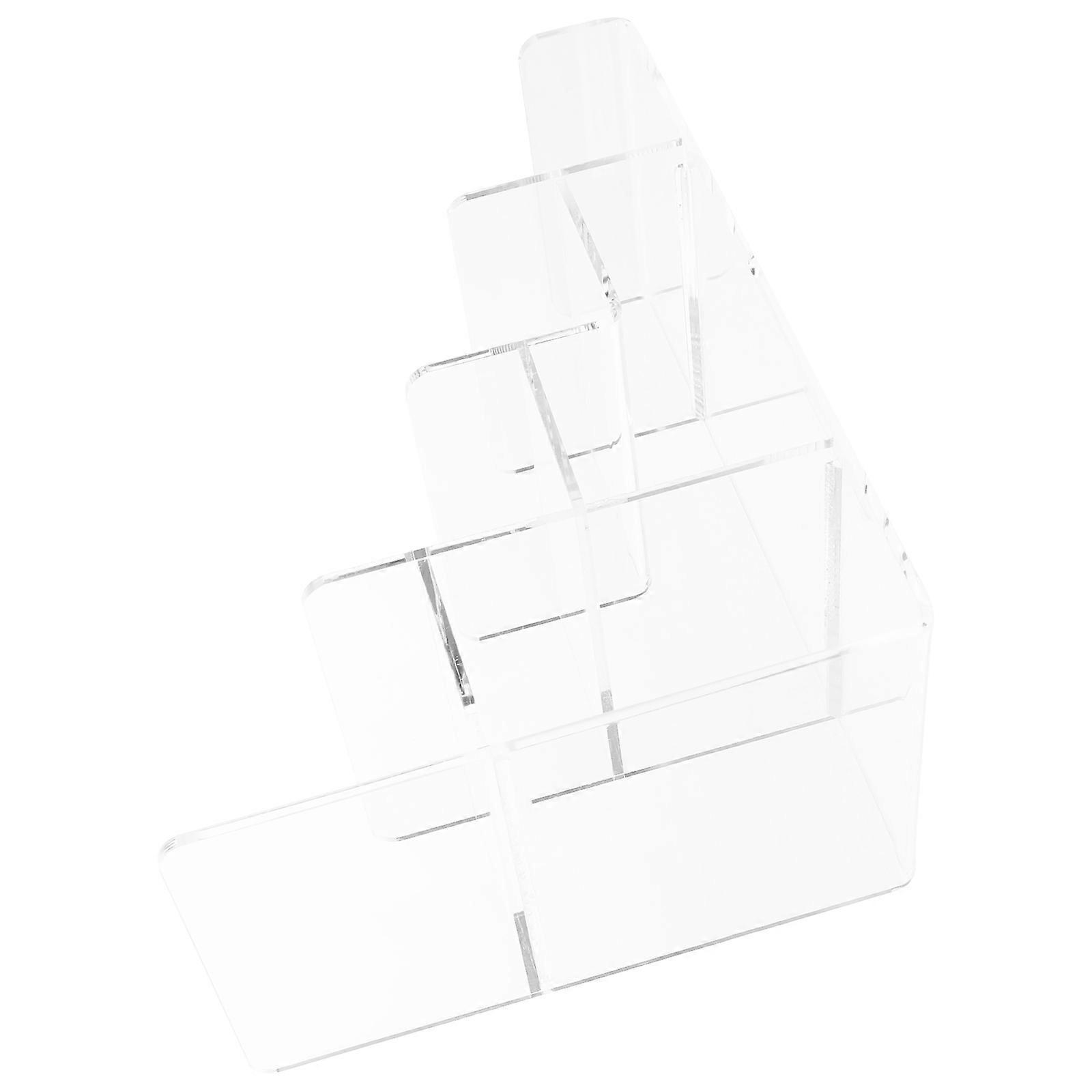 Acrylic Handbag Display Stand for Displaying 4 Tier Wallet Organizer Holder