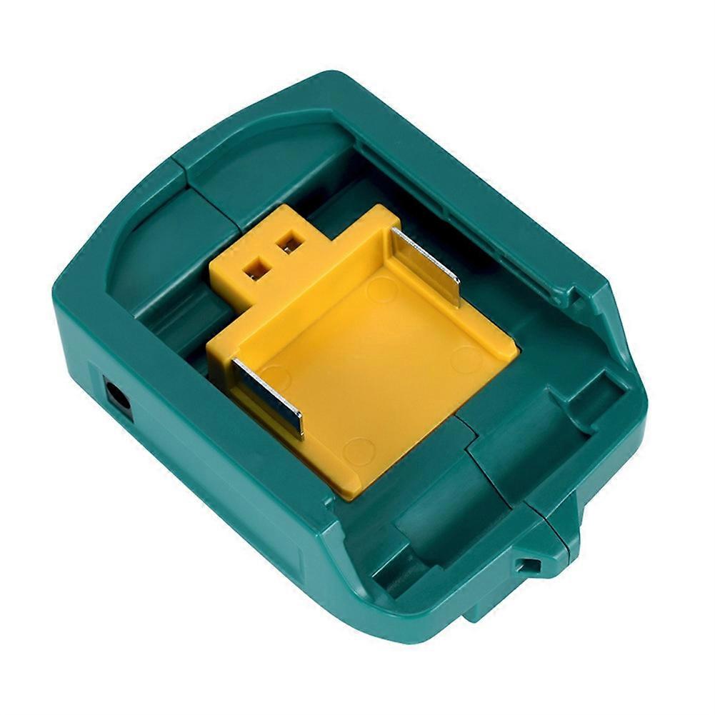 For Makita 14.4V 18V Li-Ion Battery BL1430 LED Light Working Lamp USB Mobile Phone Charger DC 12V Output USB