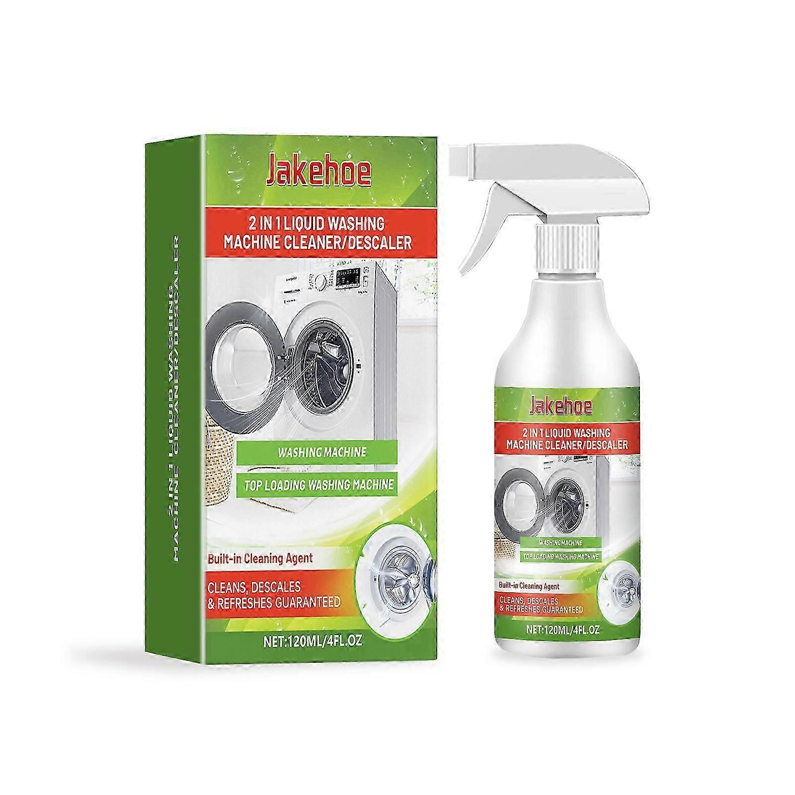 Powerful Washing Machine Cleaner  Deep Clean  Odor Removal, 120ml | Easy Household Cleaning with Foaming Action for Fresh, Spotless Laundry