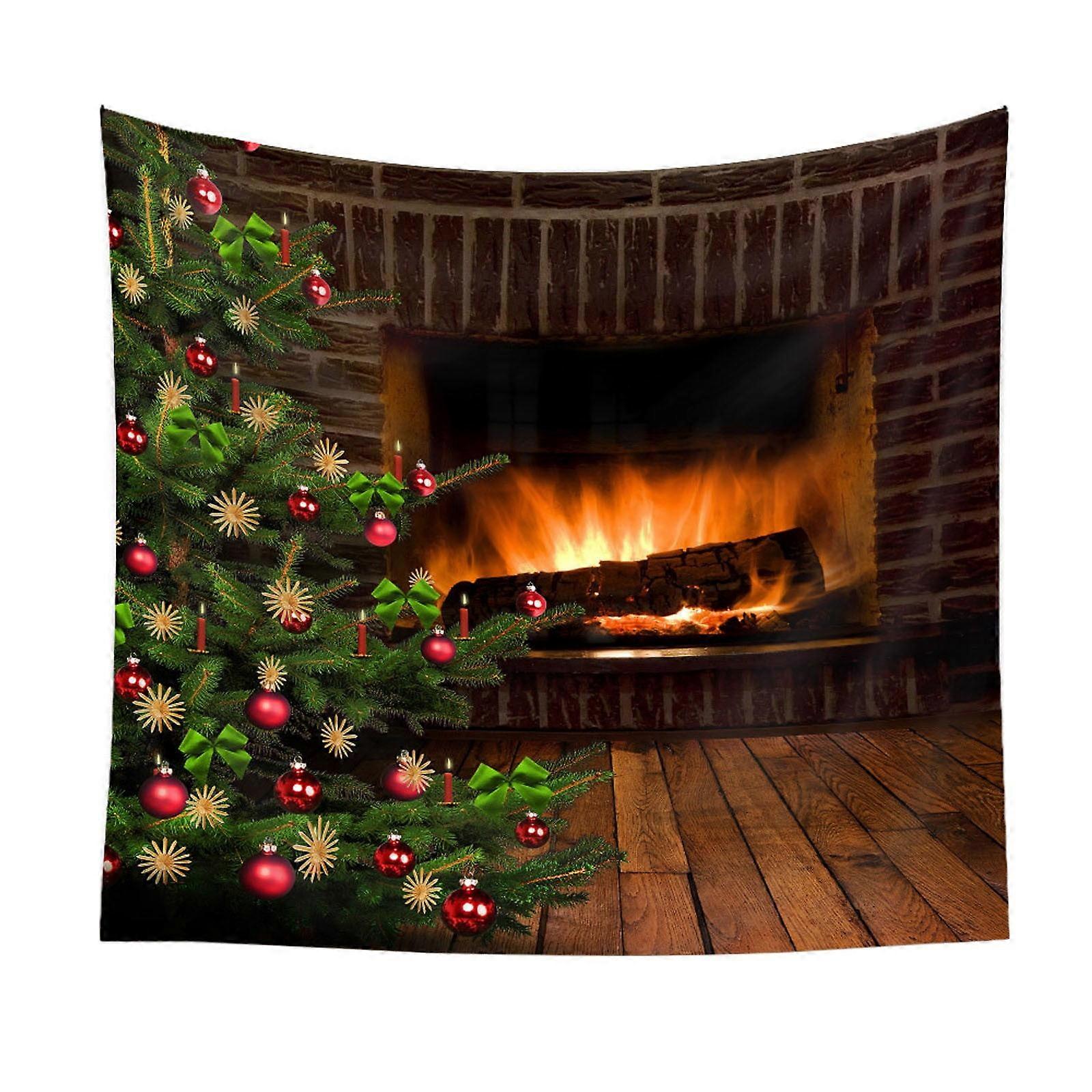 MOUDUO Textiles Set Clearance! Christmas Tree Thickened Flannel Blanket Compatible with Office Nap, AC Use, Sleeping, Warm Printed Home Textile (BA)