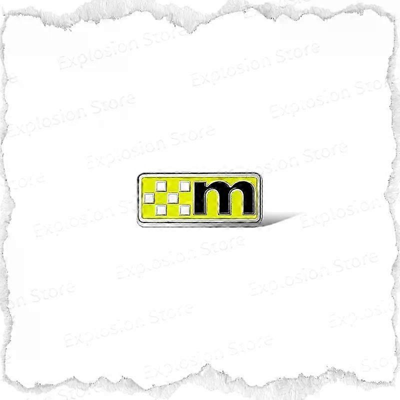 Emblema trasero con logotipo M de rendimiento metálico 3D, insignia, calcomanía trasera, adecuado para Focus 2, 3, Fiesta, Mountune, RS, ST, accesorios de estilo automático