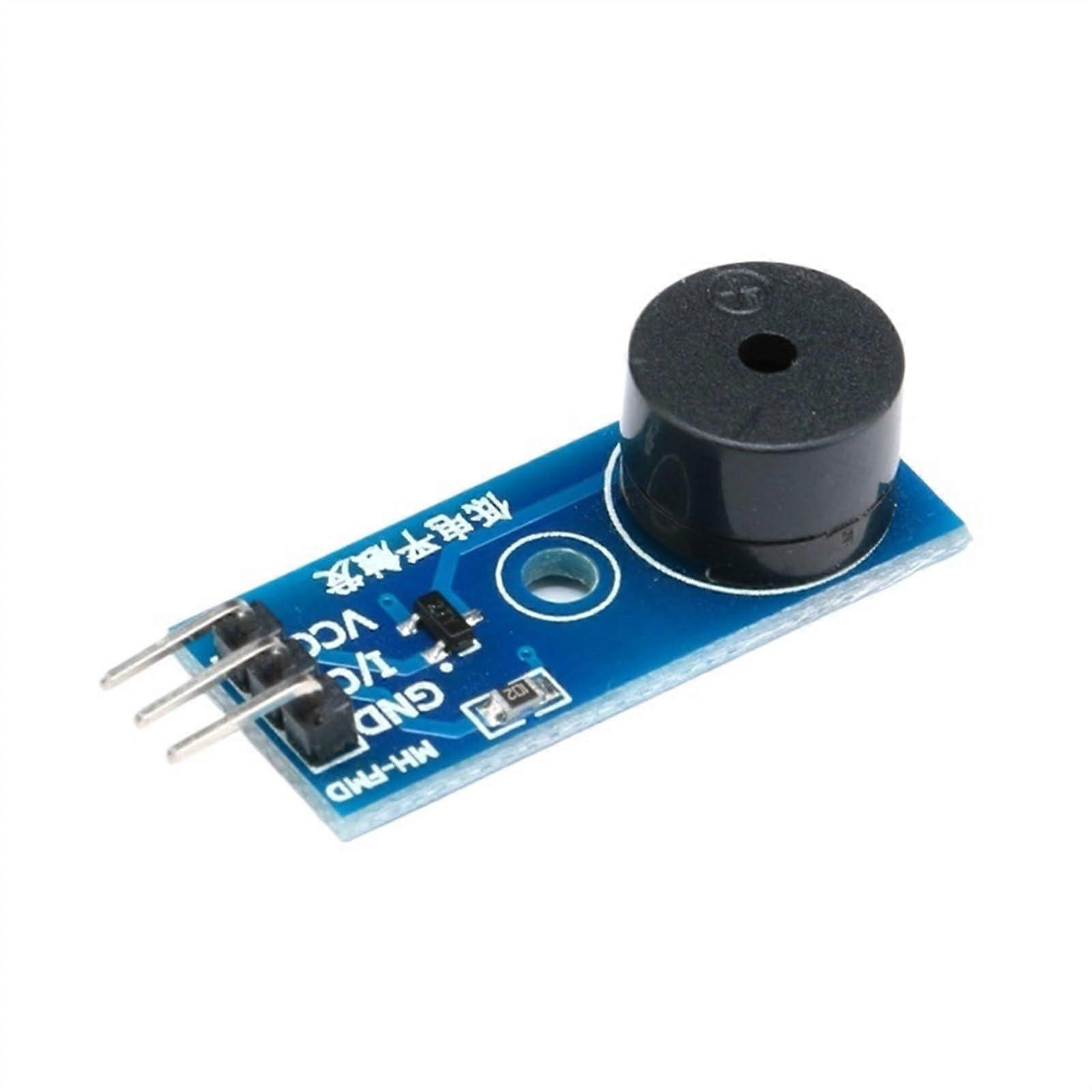 Active Buzzer Module with Clear Audible Alerts for DIY Kit Low Level Trigger Warning Buzzer