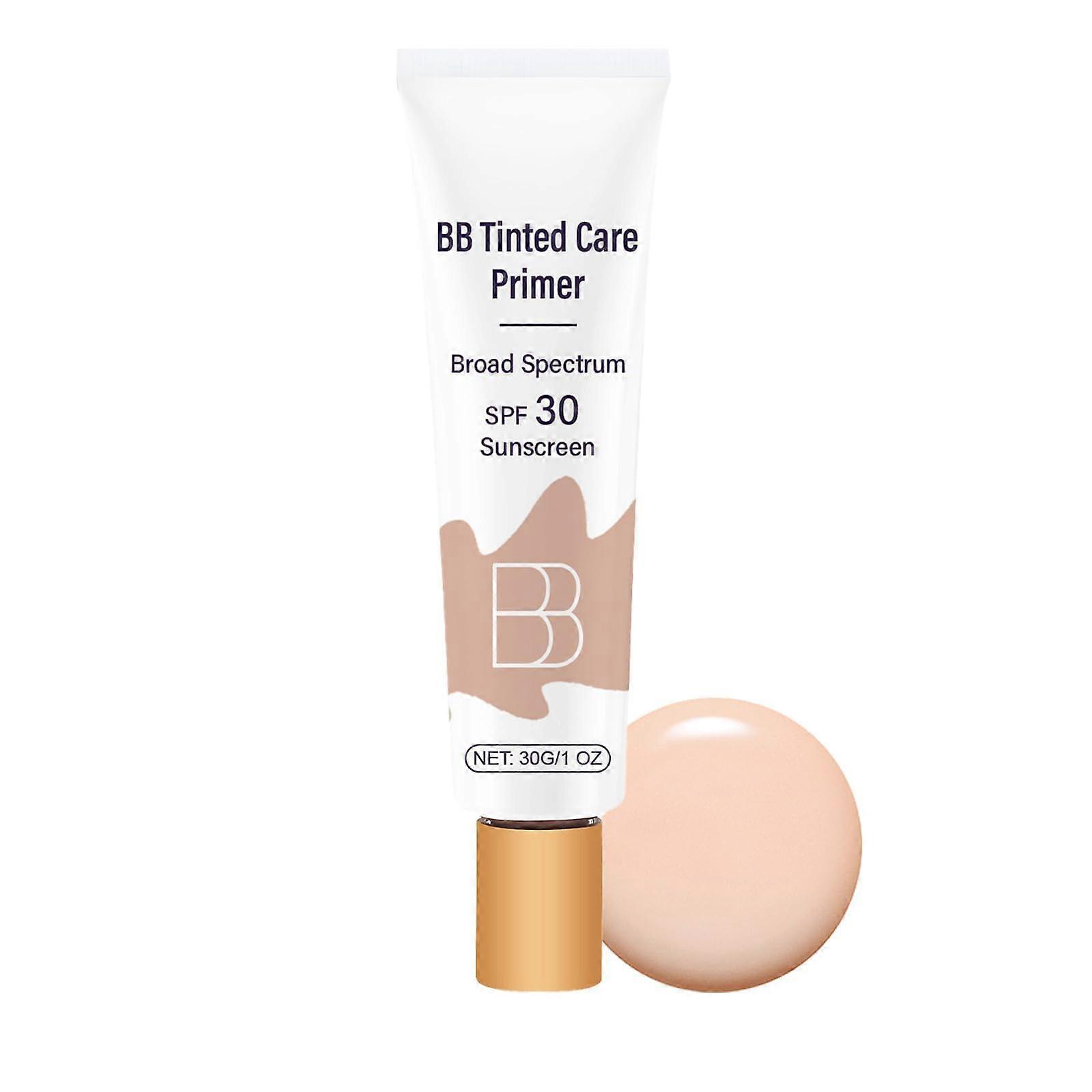 BB Cream with SPF 02 Natural Tinted Moisturizer Primer Foundation for Lightweight Coverage