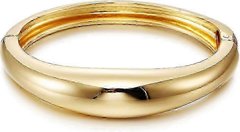Gold Silver Bracelet Bangle for Women Men Cuff Bangle Chunky Bangles