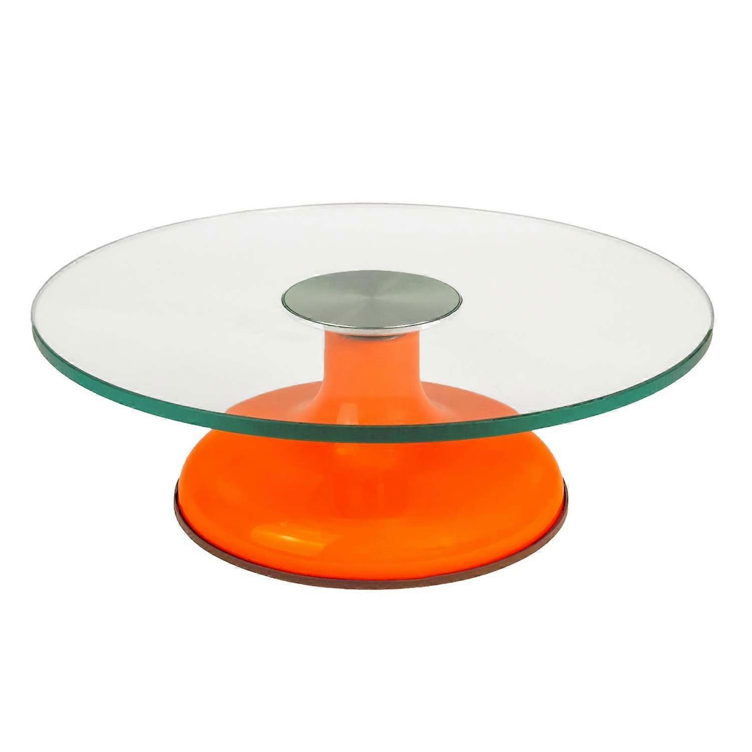Cake plate swivel cake stand with non-slip base Serving plate 30 x 10 cm